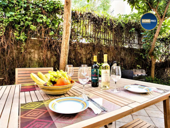 Quadrilocale arredato con giardino privato in affitto, Balduina